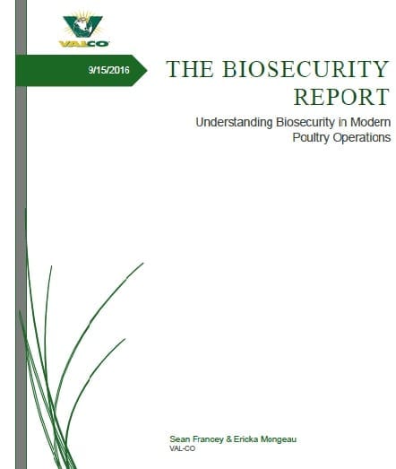 El informe de bioseguridad: la bioseguridad en la avicultura moderna