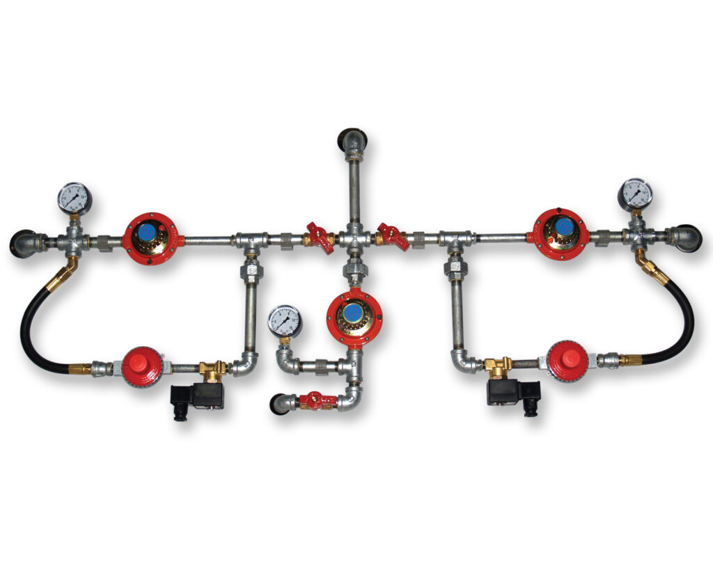 Panel de gas alto/bajo